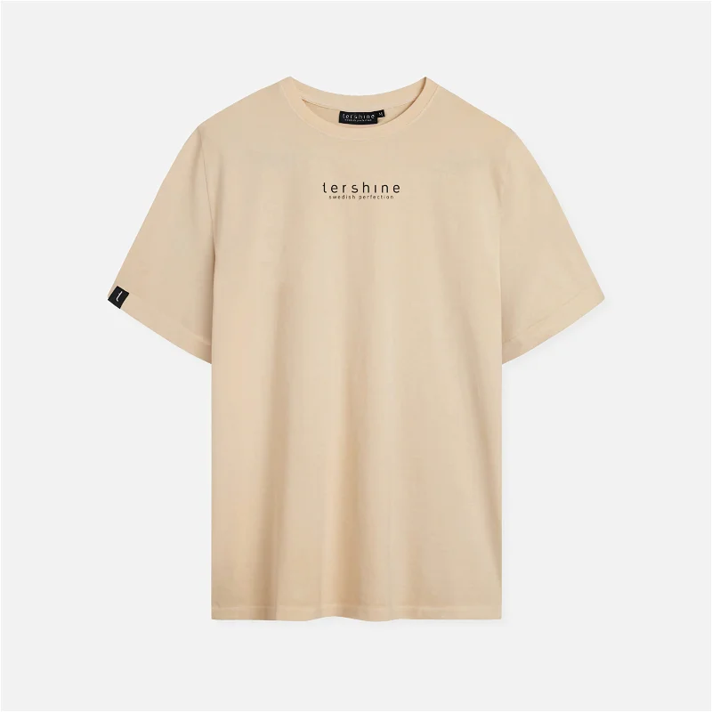 Oversized T-Shirt - Beige