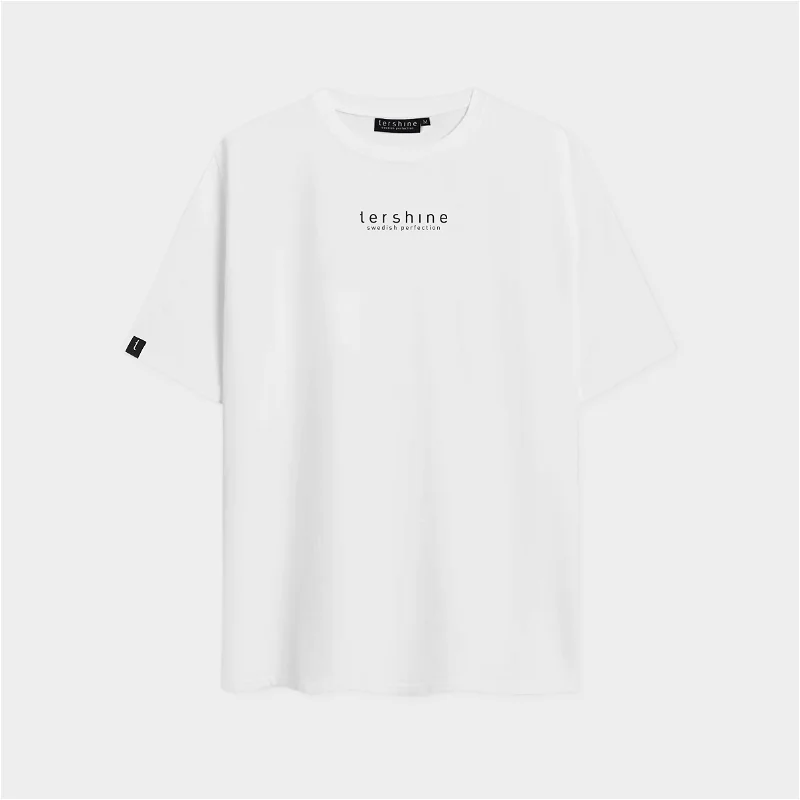 Oversized T-Shirt - Vit